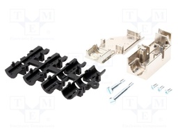 Enclosure: for D-Sub connectors; D-Sub 9pin,D-Sub HD 15pin