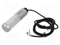 Signaller: signalling column; LED; red/green; 12VDC; 12VAC; IP65