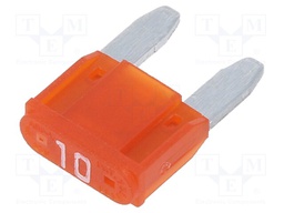 Fuse: fuse; 10A; 32VDC; automotive; 10.9mm; tin alloy