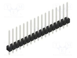 Connector: pin strips; pin header; male; PIN: 17; 2.54mm; THT; 1x17