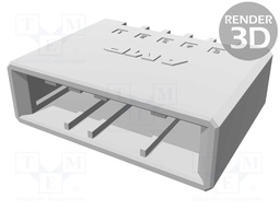 Socket; wire-board; male; D-3100S; 3.81mm; PIN: 5; Layout: 1x5; 250V