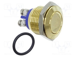 Switch: vandal resistant; Pos: 2; SPST-NO; 2A/48VDC; OFF-(ON); IP65