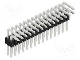 Connector: pin strips; pin header; male; PIN: 30; 1.27mm; THT; 2x15