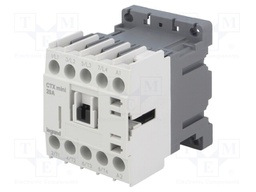 Contactor: 4-pole; NO x4; 415VAC; 20A; DIN; CTX3 MINI; -5÷40°C