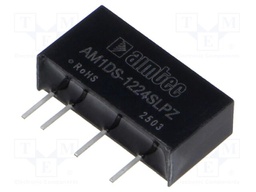 Converter: DC/DC; 1W; Uin: 10.8÷13.2V; Uout: 24VDC; Iout: 42mA; SIP7