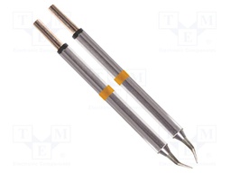 Tip; bent conical; 0.25mm; 350÷398°C; for TZ-KIT-1 hot tweezers