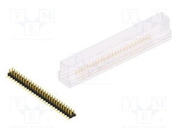 Connector: pin strips; pin header; male; PIN: 54; 2.54mm; SMT; 2x27