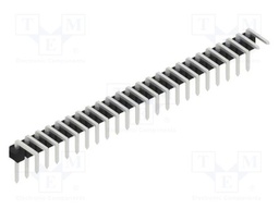 Connector: pin strips; pin header; male; PIN: 24; 2.54mm; THT; 1x24