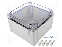 Enclosure: multipurpose; X: 200mm; Y: 200mm; Z: 132mm; FPC; IP66,IP67