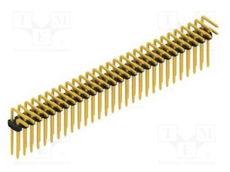Connector: pin strips; pin header; male; PIN: 58; 2mm; THT; 2x29