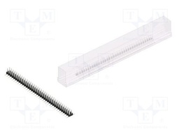 Connector: pin strips; pin header; male; PIN: 72; 2mm; SMT; 2x36