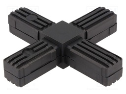 Mounting coupler; for profiles; Mat: polyamide; -30÷100°C; I: 56mm
