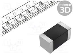 Ferrite: bead; SMD; Ioper: 600mA; 0603; R: 350mΩ; -40÷125°C; ±25%