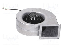 Fan: AC; blower; 230VAC; 261x125x283mm; 400m3/h; ball bearing; IP44