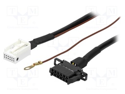 Cable for CD changer; Quadlock 12pin,VW, Audi 12pin; Audi,VW