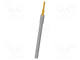 Test needle; Operational spring compression: 4mm; 20A; Ø: 0.65mm