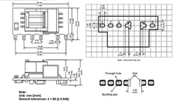 Converter: AC/DC; 3W; 85÷305VAC; Usup: 70÷430VDC; Uout: 12VDC; 77%