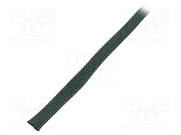 Conduit; Braid diameter: 4÷8,nom.6mm; Mat: NOMEX; green; -60÷240°C