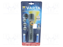 Torch: LED; waterproof; 100lm; Colour: black