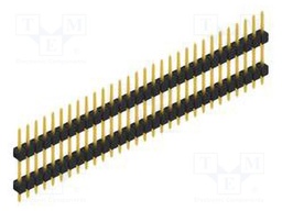 Connector: pin strips; pin header; male; PIN: 30; 2.54mm; THT; 1x30