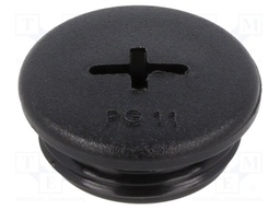 Stopper; PG11; Mat: polyamide; black; Pcs: 10