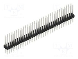 Connector: pin strips; pin header; male; PIN: 60; 2.54mm; THT; 2x30