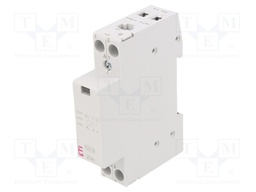 Contactor: 2-pole installation; NO x2; 230VAC; 20A; DIN; R