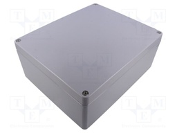 Enclosure: multipurpose; X: 230mm; Y: 280mm; Z: 111mm; AL; aluminium