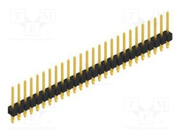 Connector: pin strips; pin header; male; PIN: 26; 2.54mm; THT; 1x26