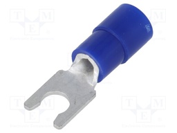 Fork terminal; M3,5; Ø: 3.7mm; 1.04÷2.63mm2; crimped; for cable