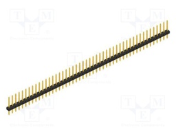 Connector: pin strips; pin header; male; PIN: 48; 2mm; THT; 1x48