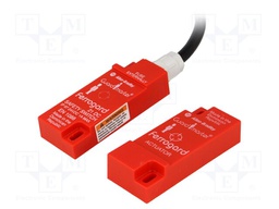 Safety switch: magnetic; Series: FERROGARD; Contacts: NC x2 + NO