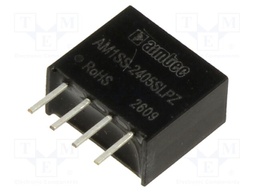 Converter: DC/DC; 1W; Uin: 21.6÷26.4V; Uout: 5VDC; Iout: 200mA; SIP4