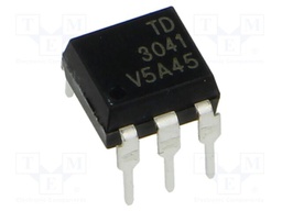 Optotriac; 5kV; triac; DIP6; Colour: black