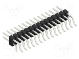 Connector: pin strips; pin header; male; PIN: 30; 2.54mm; SMT,THT