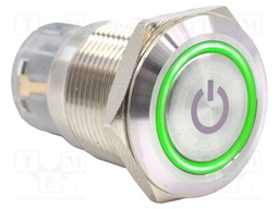 Switch: vandal resistant; Pos: 2; SPDT; 2A/24VDC; IP65; ON-(ON)