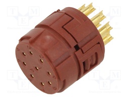 Connector: M23; PIN: 9; soldering; 150V; 7A; Series: EPIC