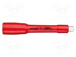 Extension; insulated,socket spanner; square; 3/8"; 150mm