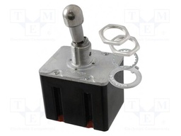 Switch: toggle; Pos: 3; 4P3T; -65÷71°C; Toggle: round; Ø12.4mm; TL