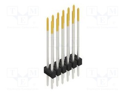 Connector: pin strips; pin header; male; PIN: 12; 2.54mm; THT; 2x6