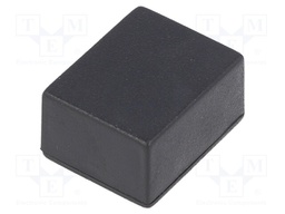 Enclosure: designed for potting; X: 20mm; Y: 25mm; Z: 14mm; ABS