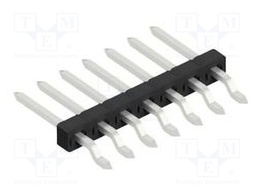 Connector: pin strips; pin header; male; PIN: 7; 2mm; SMT; 1x7; 100V