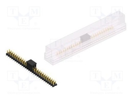 Connector: pin strips; pin header; male; PIN: 56; 2.54mm; SMT; 2x28