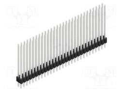 Connector: pin strips; pin header; male; PIN: 58; 1.27mm; THT; 2x29