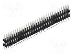 Connector: pin strips; pin header; male; PIN: 70; 2.54mm; SMT; 2x35