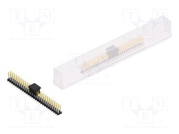 Connector: pin strips; pin header; male; PIN: 56; 2mm; SMT; 2x28