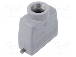 Enclosure: for HDC connectors; C-TYPE; size 77.27; IP66; M32