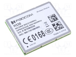 Module: GSM; Down: 21Mbps; Up: 5.76Mbps; 3G; LGA120; HSPA+,WCDMA