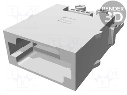 Connector: HAN; module; male; Han Modular USB; screw terminal; 1A