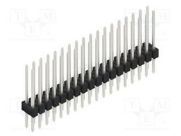 Connector: pin strips; pin header; male; PIN: 36; 2.54mm; THT; 2x18